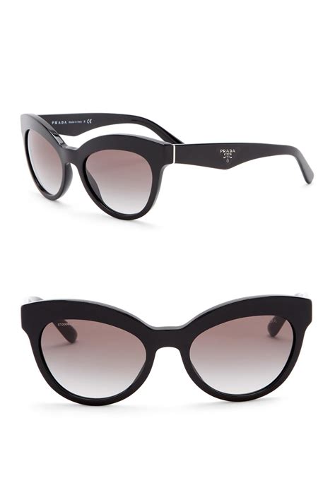 Prada 53mm Cat Eye Sunglasses 